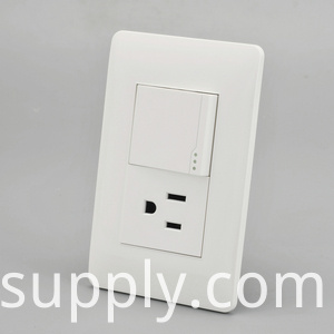 South America Type Wall Switch Sockets